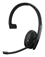 EPOS BLUETOOTH WIRELESS On Ear headset Bluetooth Mono Zwart Noise Cancelling Volumeregeling, Microfoon uitschakelbaar (mute) Computer - thumbnail