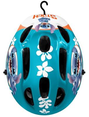 Sporthelm - DISNEY - STITCH - Maat S - Verstelbare hoofdomtrek 53/56cm - Ventilatie en intern schuim voor meer comfort