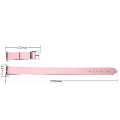 Kakapi Double Strap bandje - Roze - Geschikt voor Apple watch 44mm / 45mm / 46mm / 49mm Kakapi Double Strap bandje - Roze - Geschikt voor Apple watch 44mm / 45mm / 46mm / 49mm