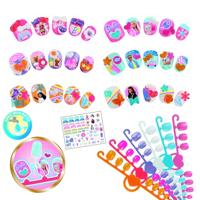 Barbie Aquabeads Nagelnavulling - 40 nagels met versieringen - Geschikt voor kinderen vanaf 4 jaar - thumbnail