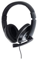 Gesloten headset zwart - thumbnail
