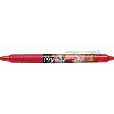 Rollerpen PILOT friXion clicker Naruto medium rood | 12 stuks