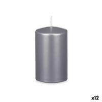 Kaars Acorde Zilverkleurig 9 x 15 x 9 cm (12 Stuks) - thumbnail