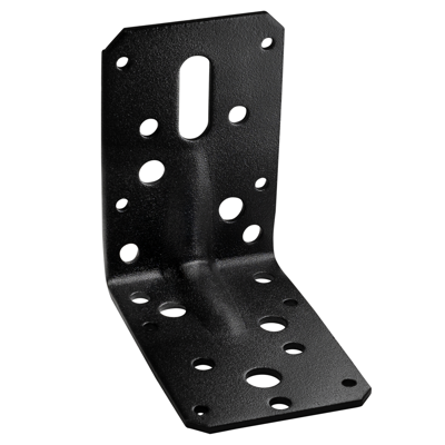 Waelbers Hoekanker m/ril 90x90x60mm zwart TXT - 10 Stuk(s) - 4908.05