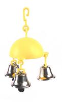 Happy Pet trio ringer koepel met 3 bellen - thumbnail