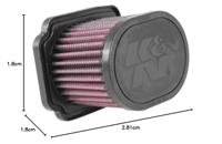 K&N vervangings-luchtfilter replac. filter ya-6814 - thumbnail