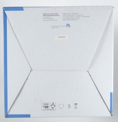 Trio TafellampLuxor 35cm zilver met wit - R50631089