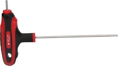 KS Tools 151.2687 Inbusschroevendraaier Sleutelbreedte (metrisch): 2.5 mm Afmeting, lengte: 142 mm