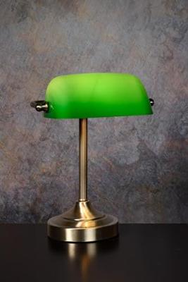 Lucide BANKER - Bureaulamp - 1xE14 - Brons