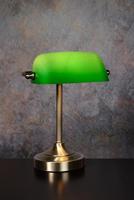 Lucide BANKER - Bureaulamp - 1xE14 - Brons - thumbnail