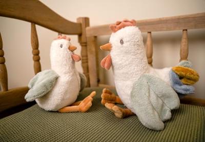 Little Dutch Little Farm knuffel kip - 17 cm - thumbnail