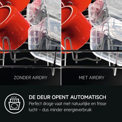 AEG 5000 AirDry - Inbouwvaatwasser FSB34707Z