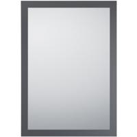 Wandspiegel Antraciet 48x68cm - MDF - Moderne Spiegel - thumbnail