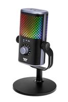Thermaltake GS50 RGB USB Microphone USB-microfoon Statief Zwart - thumbnail