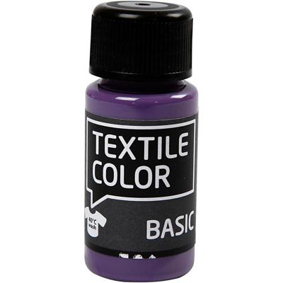 Creativ Company Textile color semi-dekkende textielverf - lavendel, 50ml