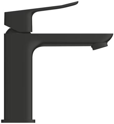 Grohe Dice M-Size wastafelkraan met koude start en push-open waste matte black