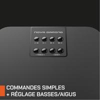 Gaming speakers - NOVA GAMING - Serpentis - RGB LED - Zwart - thumbnail