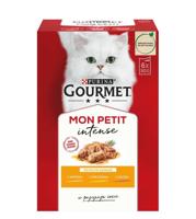 GOURMET Mon Petit Poultry Mix - nat kattenvoer - 6 x 50 g - thumbnail