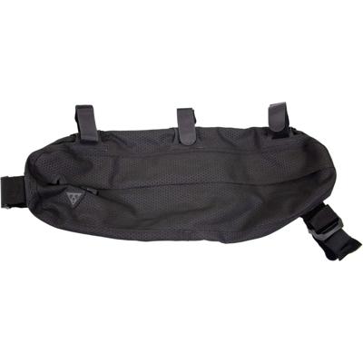 TOPEAK frametas midloader 6l zw, nylon straps, zwart