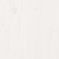 Bedlades 2 st 80x55x16 cm massief grenenhout wit - thumbnail