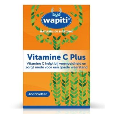 Wapiti Vitamine C Plus 45Tabletten