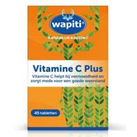 Wapiti Vitamine C Plus 45Tabletten - thumbnail