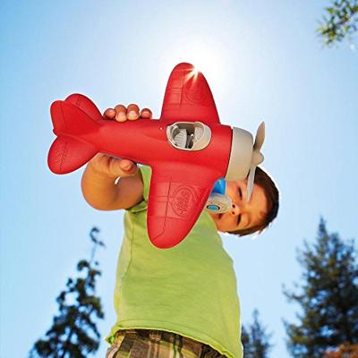 Green Toys vliegtuig rood