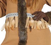 Eskimo Kostuum Bruin Vrouw Kiki - thumbnail