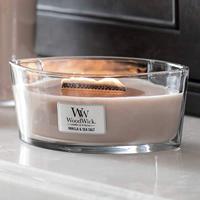 Woodwick Vanilla & Sea Salt Ellipse Candle - thumbnail