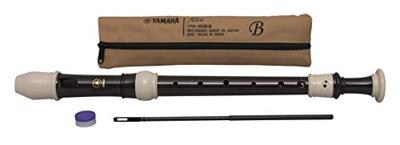 Yamaha YRA302BIII altblokfluit, barokboring, donkerbruin