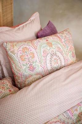 Pip Studio Pip Studio Jabali Flower Quilted Cushion - Koraalrood 45x70 cm