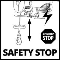 Einhell TC-EH 1000 - Kabeltakel | 500-999 kg - 2255160 2255160 - thumbnail