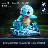 4D Build - 3D Puzzel - Pokémon Squirtle - 180 stukjes - 24 cm - vanaf 12 jaar - thumbnail