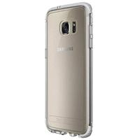 Tech21 Impact Shield Self Heal displaybeschermfolie zelfherstellend resistent slagvast stootvast voor Samsung LG G5 - transparant, Evo Frame., Samsung Galaxy S7 Edge, transparant/wit. - thumbnail