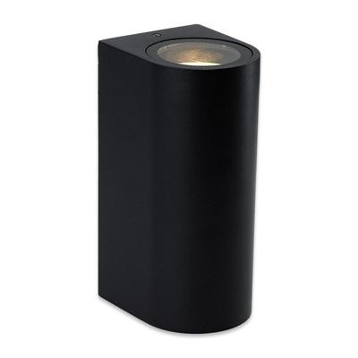 LED-wandlamp Piove zwart GU10 Up-Down inclusief GU10-spots