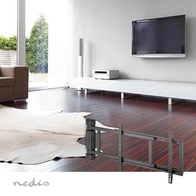 Nedis TVWM5860BK Gemotoriseerde Tv-muurbeugel 32 - 75 " Maximaal Schermgewicht: 50 Kg Draaibaar Minimale Muurafstand: 56 Mm Afstandbestuurbaar Abs / Staal Zwart - thumbnail