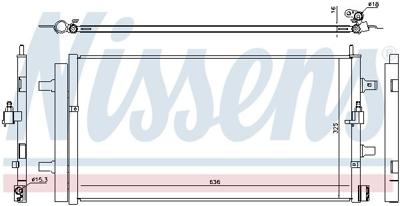 Condensor, airconditioning 940454