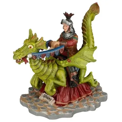 Joris op de draak l11xb7xh8 cm Efteling kerst Luville - Luville