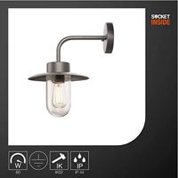 SLV MOLAT 1000820 LED-buitenlamp (wand) E27 60 W Antraciet - thumbnail