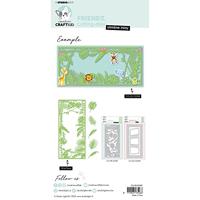 Creative Craftlab • friendz cutting die slimline tropical leaves - thumbnail