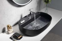 Wastafelmengkraan Sapho Mixona 1-hendel Recht 14.6 cm Chroom Sapho - thumbnail