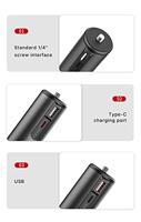 Ulanzi BG-4 powerbank grip met statief - 5000 mAh - thumbnail