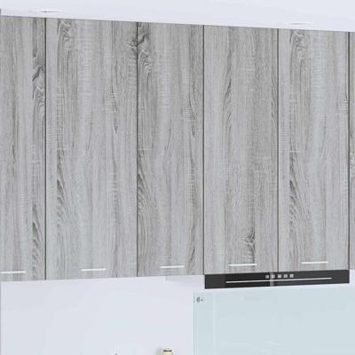 Hangkast Riga Grijs Sonoma 30 x 31 x 100 cm Bewerkt hout Hangkast Riga Grijs Sonoma 30 x 31 x 100 cm Bewerkt hout