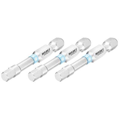 HAZET Bit 2204NSLG-5/3 · 1/4 inch (6,3 mm) zeskant massief · Binnen-zeskant-profiel · 3-delig · SW 5 mm