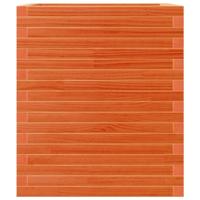 Plantenbak 60x60x68,5 cm massief grenenhout wasbruin - thumbnail