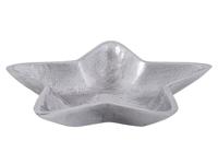 SVJ Schaal - 25x25x3 cm - Aluminium - Zilver - Set van 2 - thumbnail