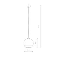 Lyora Bol hanglampGlobe Plus S Ø 20cm - 7605 - thumbnail