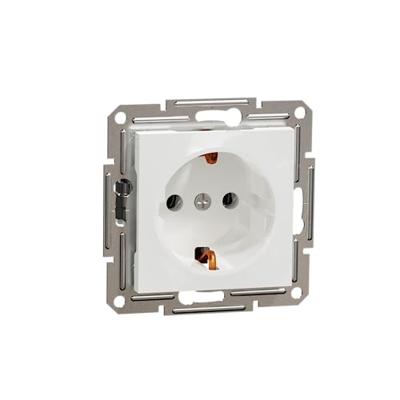 Schneider Electric EPH2970121D Wandcontactdoos Asfora Wit (RAL 9003) 1 stuk(s)
