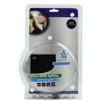 4-poorts HDMI 1.4 splitter met 3D-ondersteuning - thumbnail