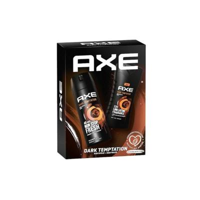Axe Axe Dark Temptation Giftset Bodywash - 250 ml & Bodyspray - 150 ml